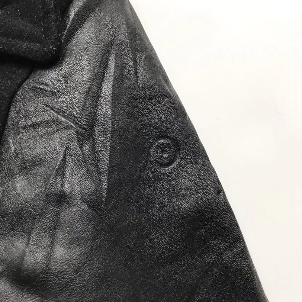 BABygap black motto mix jacket VGUC - button mark on sleeve 4T